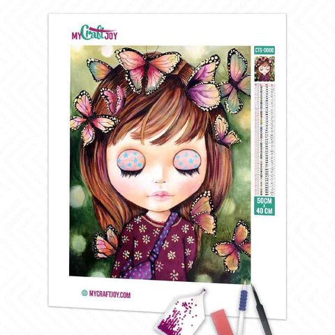 Butterflies - DIY Diamond Painting Kit