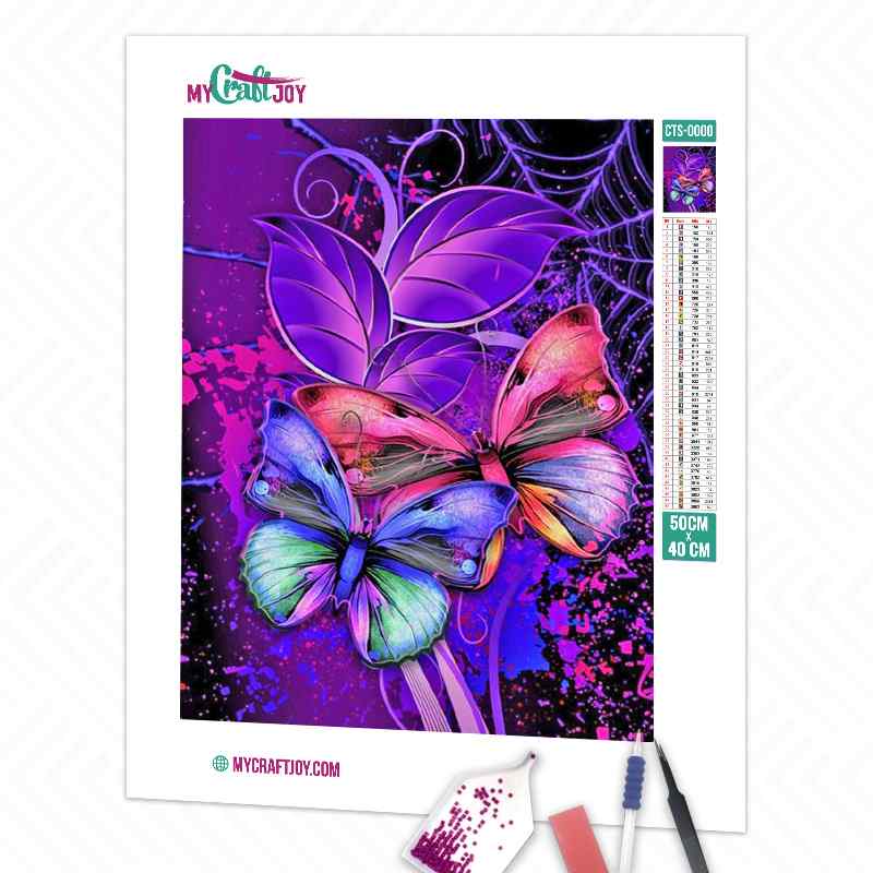 Butterflies - DIY Diamond Painting Kit