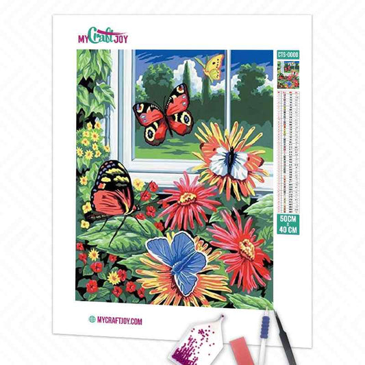 Butterflies - DIY Diamond Painting Kit
