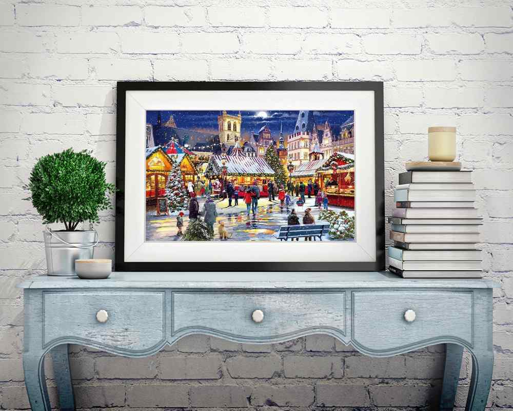 Christmas Square - DIY Diamond Painting Kit