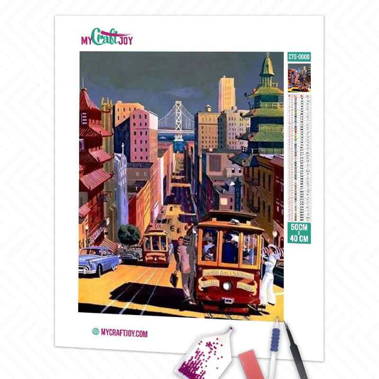 San Francisco - DIY Diamond Painting Kit