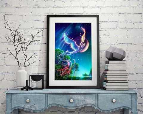 Magical Phoenix - DIY Diamond Painting Kit