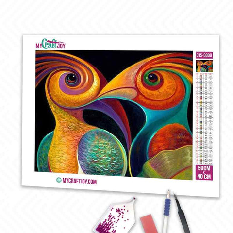 Abstract - DIY Diamond Painting Kit