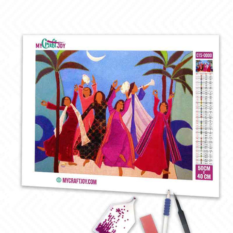 Abstract - DIY Diamond Painting Kit