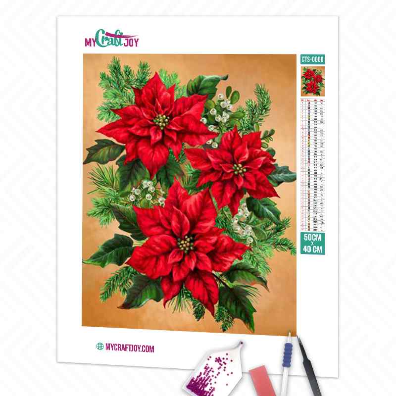 Flowers - DIY Diamond Painting Kit