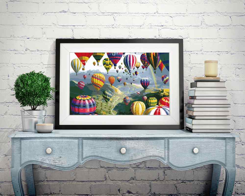 Hot Air Balloon - DIY Diamond Painting Kit