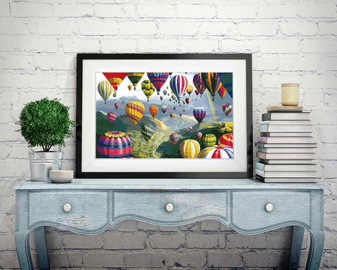 Hot Air Balloon - DIY Diamond Painting Kit