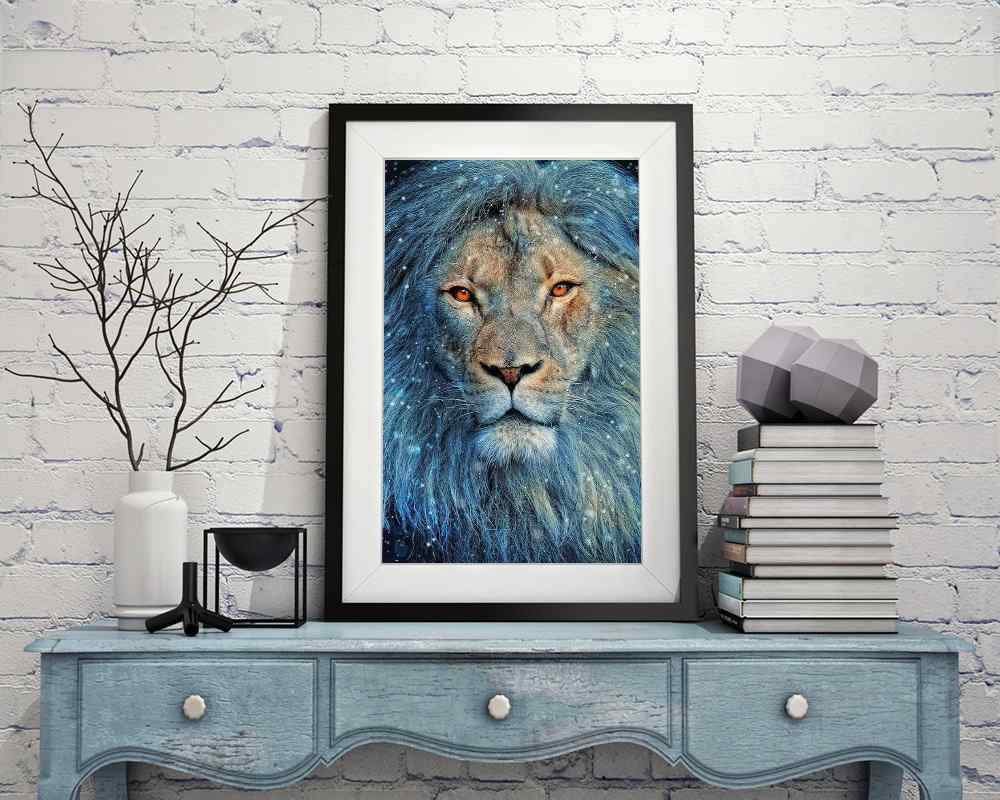 Lion - DIY Diamond Painting Kit