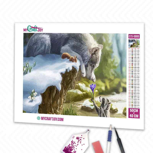 Wolves - DIY Diamond Painting Kit