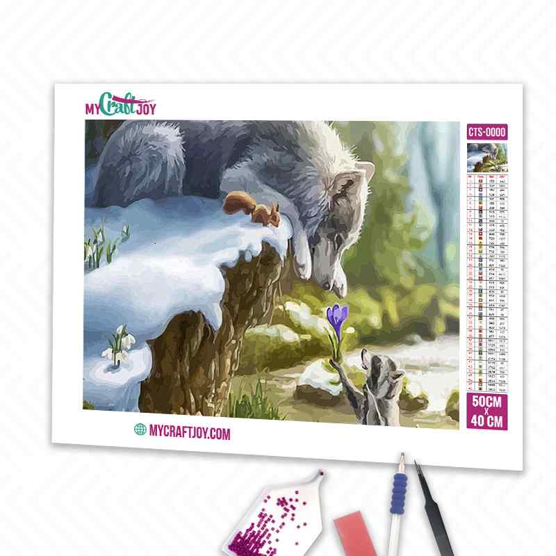 Wolves - DIY Diamond Painting Kit