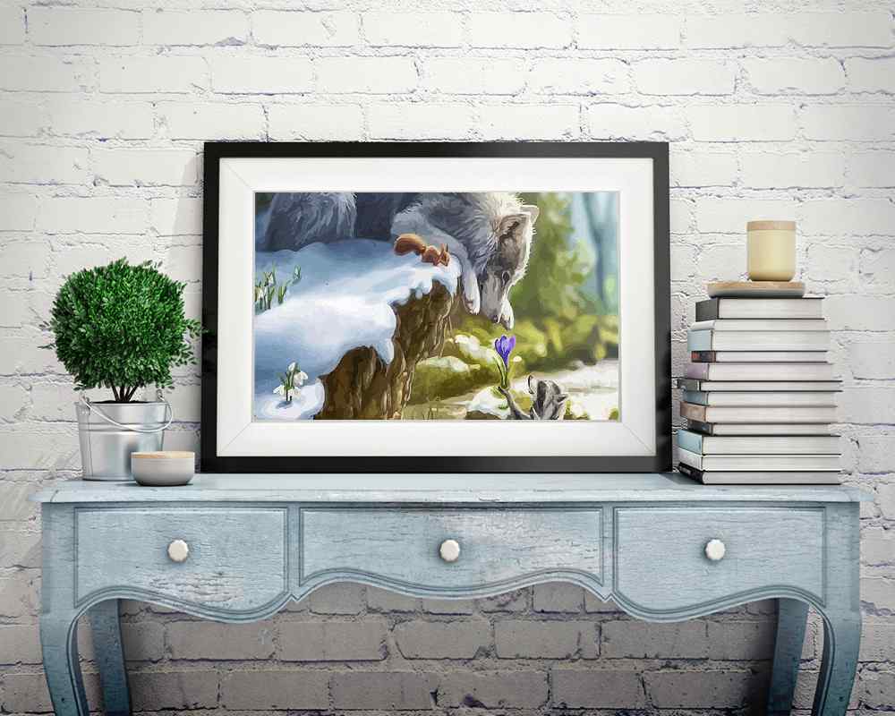 Wolves - DIY Diamond Painting Kit