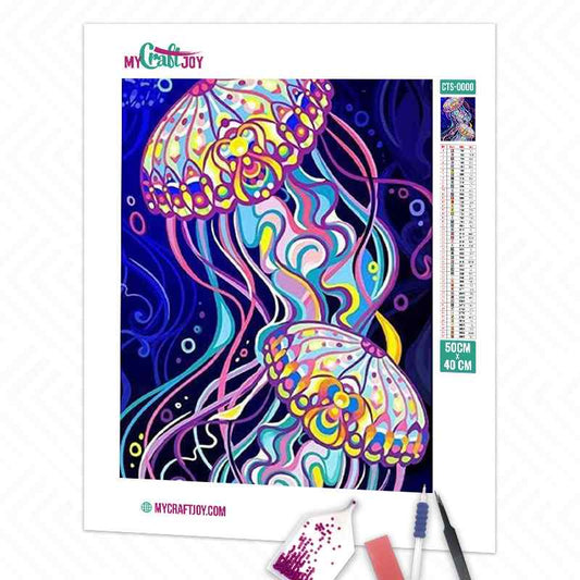 Abstract - DIY Diamond Painting Kit