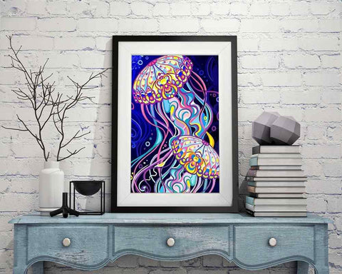 Abstract - DIY Diamond Painting Kit