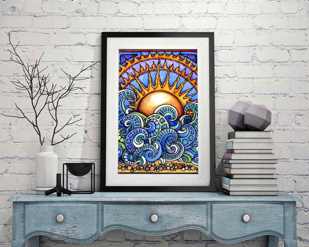 Abstract - DIY Diamond Painting Kit