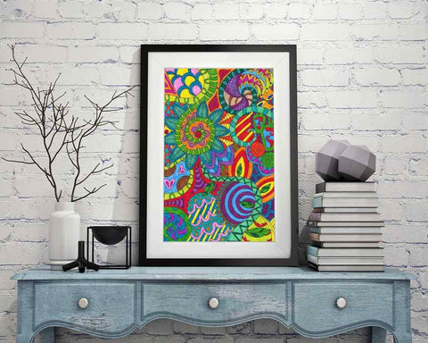 Abstract - DIY Diamond Painting Kit