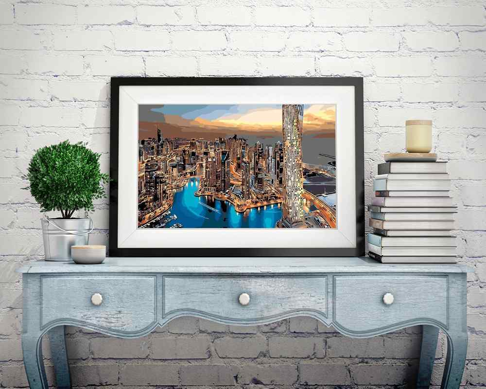 Cities - DIY Diamond Painting Kit