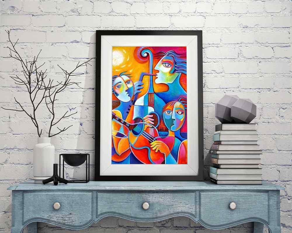 Abstract - DIY Diamond Painting Kit