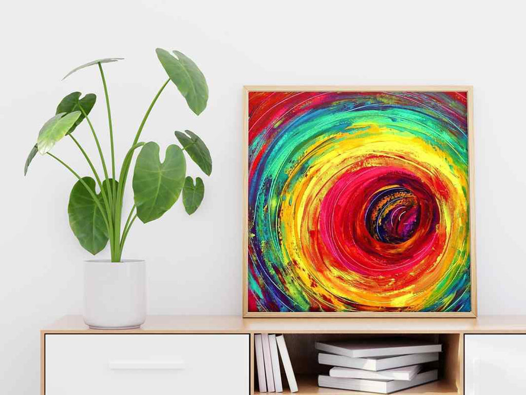 Abstract - DIY Diamond Painting Kit
