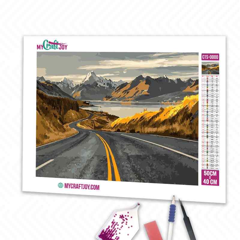 The Road - DIY Diamond Painting Kit
