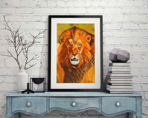 Lion - DIY Diamond Painting Kit
