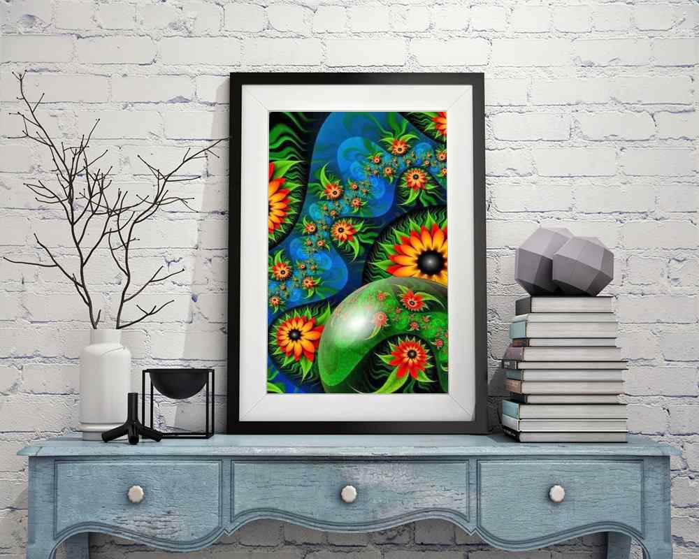 Abstract - DIY Diamond Painting Kit