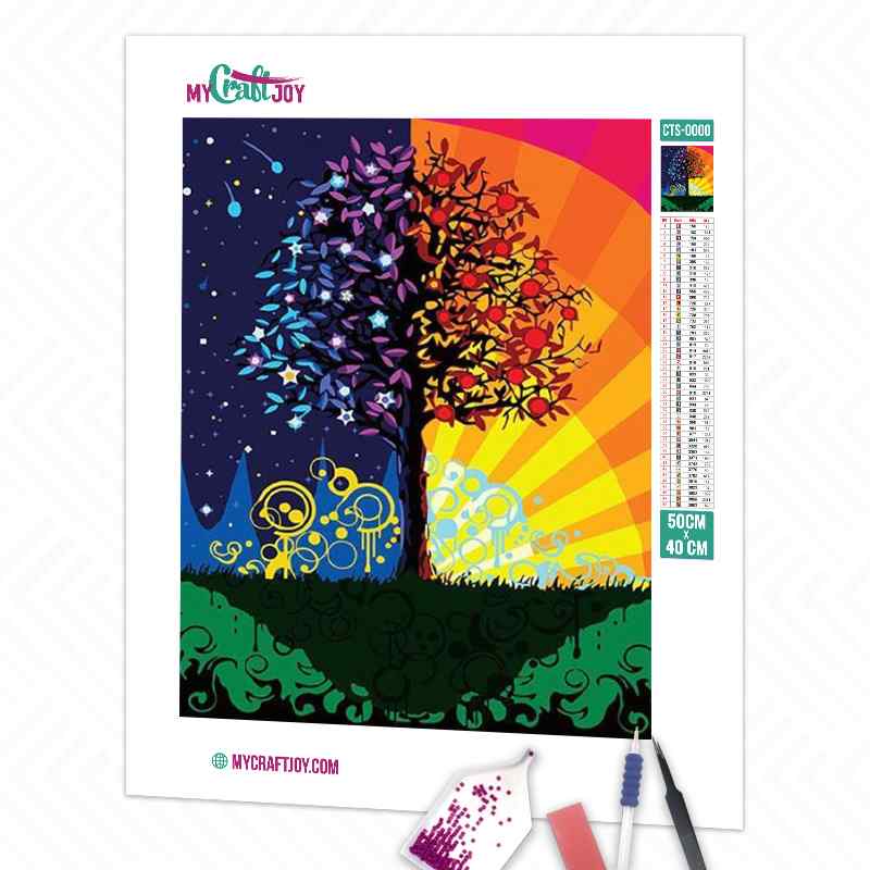 Abstract - DIY Diamond Painting Kit