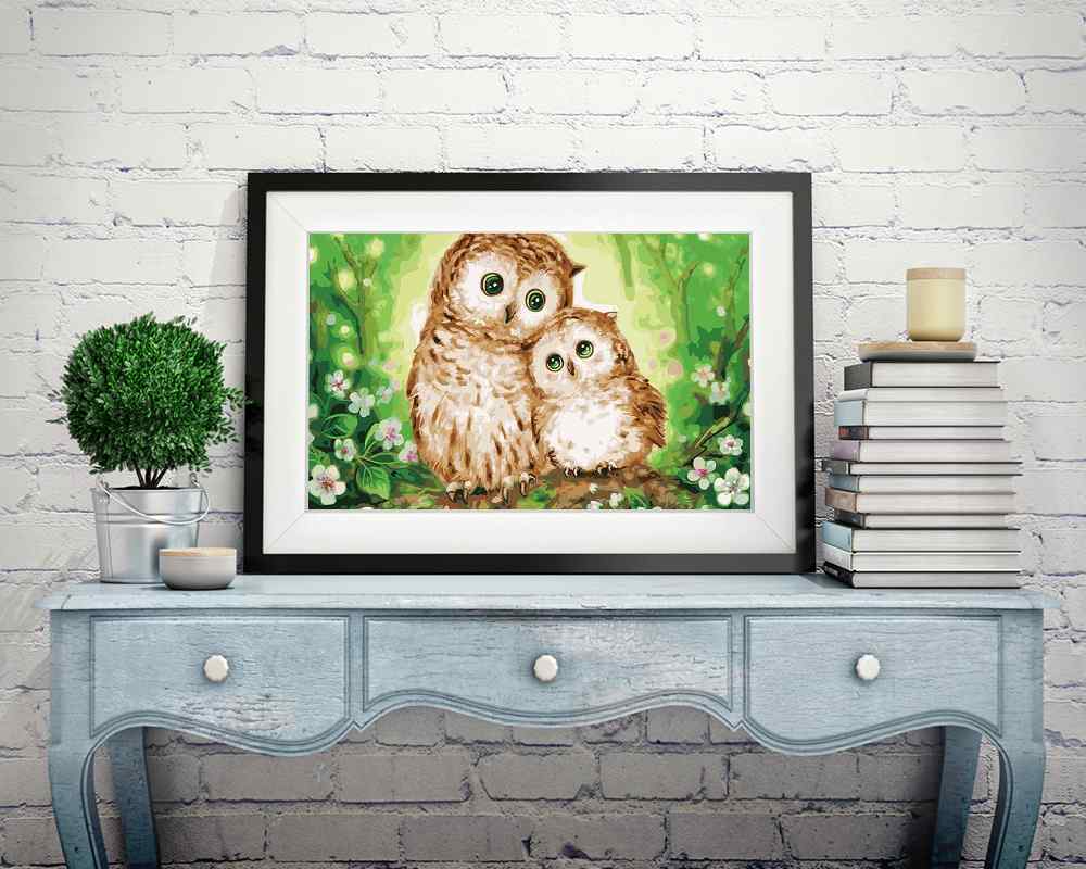 Owls - DIY Diamond Painting Kit