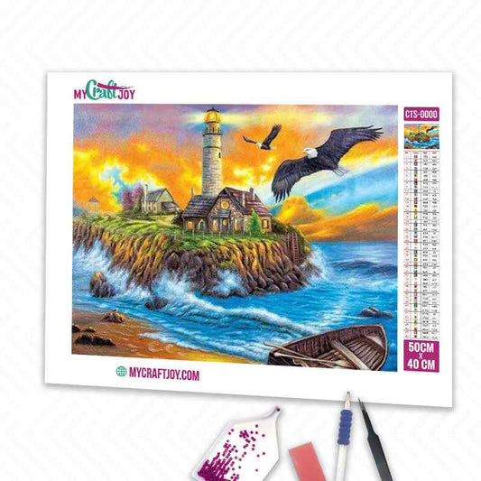 Light House - DIY Diamond Painting Kit