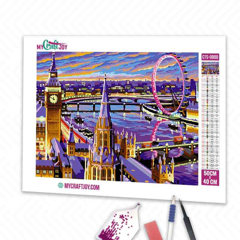 London - DIY Diamond Painting Kit