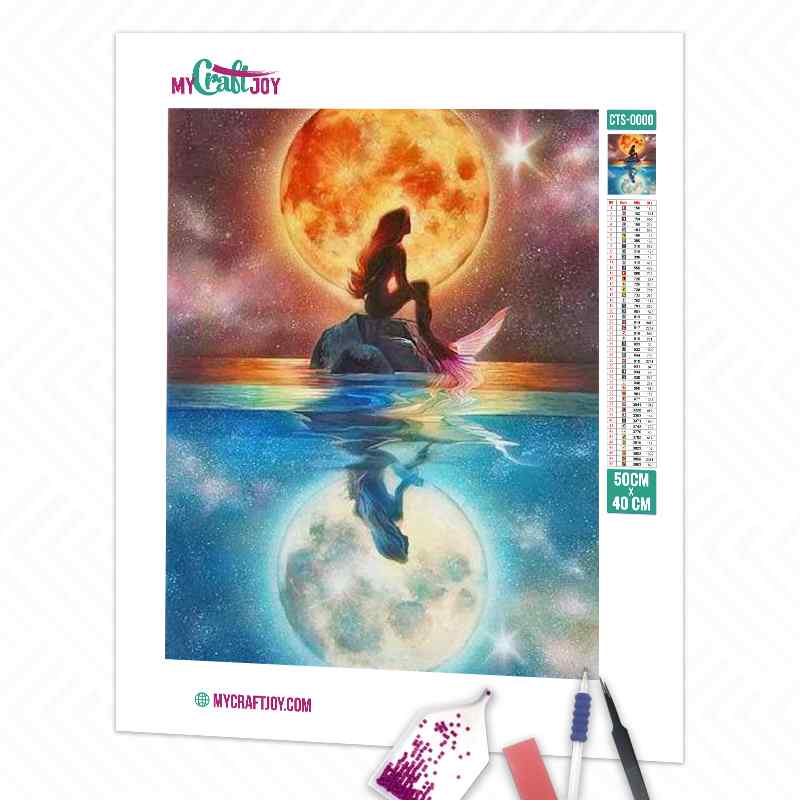 Llittle Mermaid - DIY Diamond Painting Kit