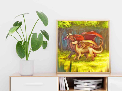 Dragon - DIY Diamond Painting Kit