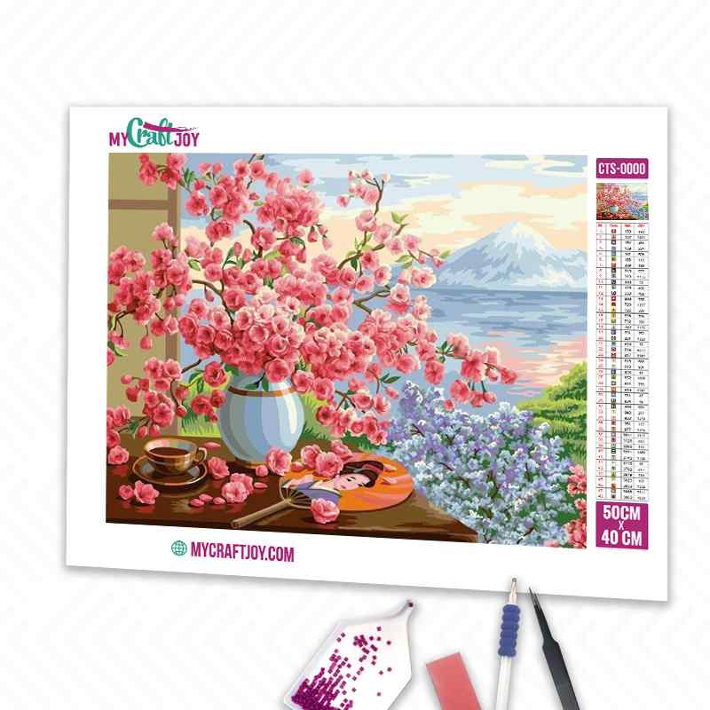 Flowers - DIY Diamond Painting Kit