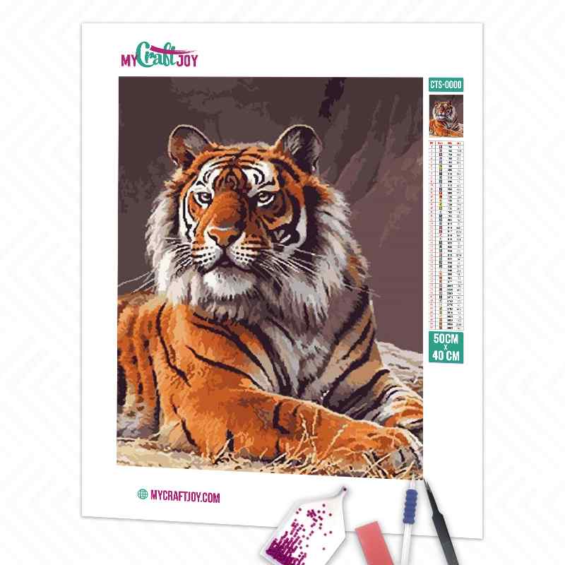 Tiger - DIY Diamond Painting Kit