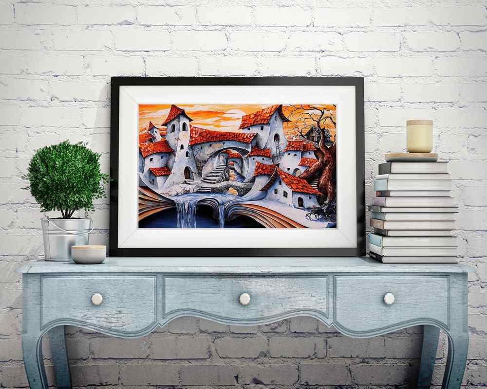 Abstract - DIY Diamond Painting Kit