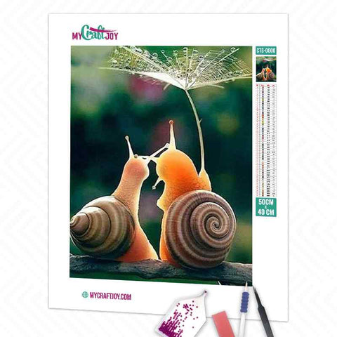 Snail - DIY Diamond Painting Kit