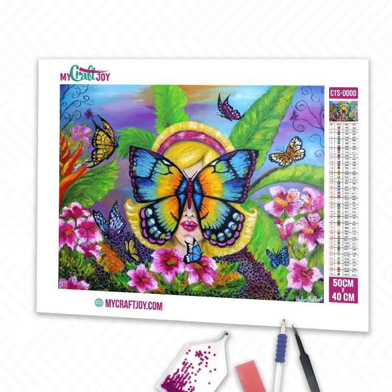 Butterflies - DIY Diamond Painting Kit