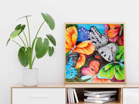 Butterflies - DIY Diamond Painting Kit