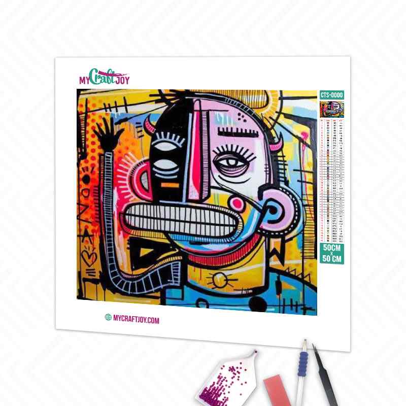 Abstract - DIY Diamond Painting Kit