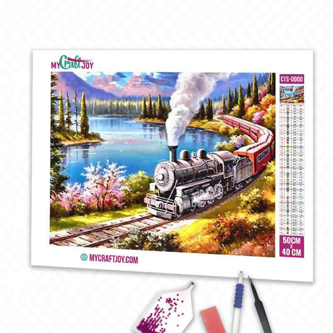 Train - DIY Diamond Painting Kit