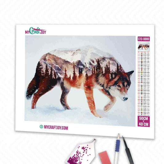 Wolves - DIY Diamond Painting Kit