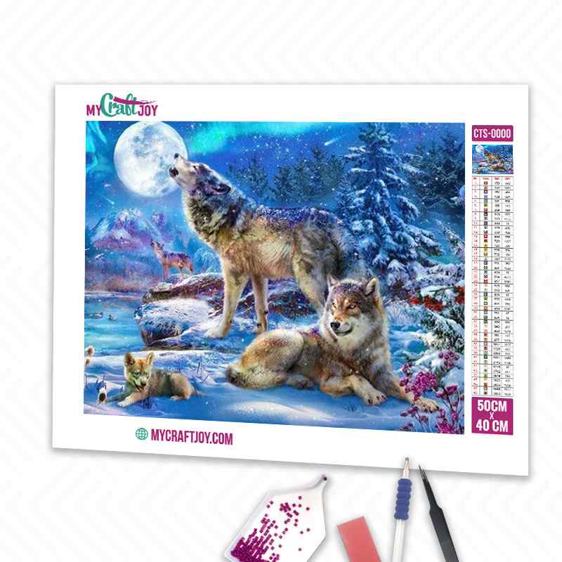 Wolves - DIY Diamond Painting Kit
