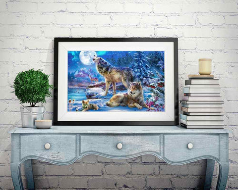 Wolves - DIY Diamond Painting Kit