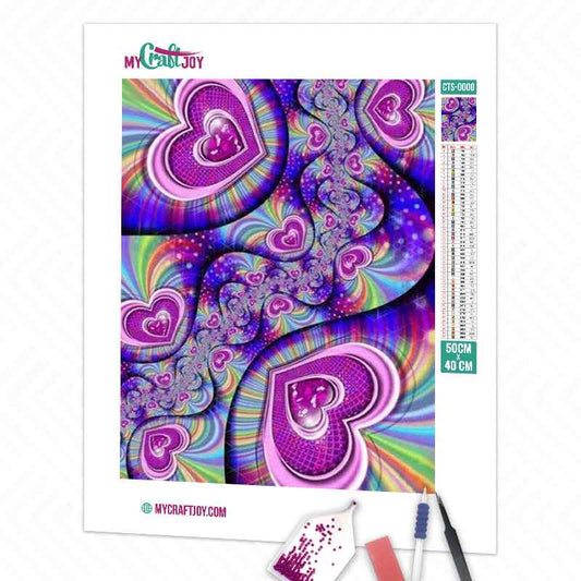 Abstract - DIY Diamond Painting Kit