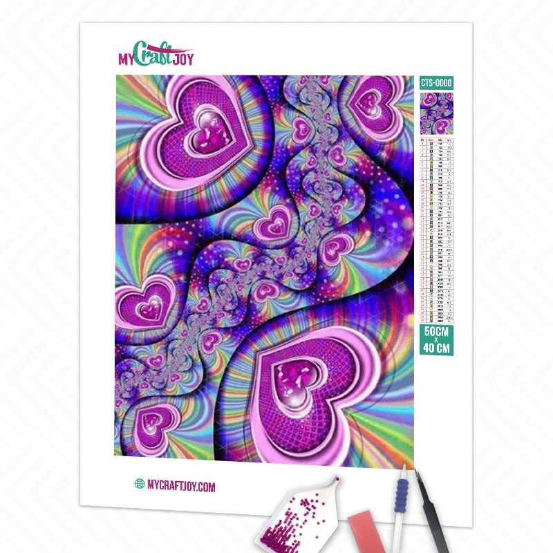 Abstract - DIY Diamond Painting Kit