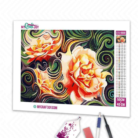 Abstract - DIY Diamond Painting Kit