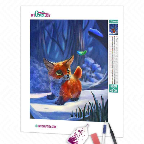 Baby Fox - DIY Diamond Painting Kit