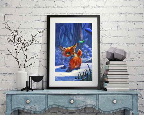Baby Fox - DIY Diamond Painting Kit