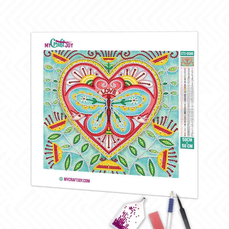 Butterfly Abstract - DIY Diamond Painting Kit