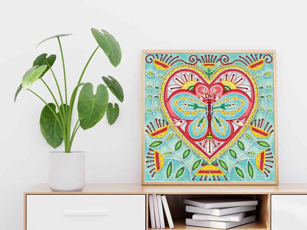 Butterfly Abstract - DIY Diamond Painting Kit