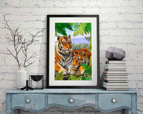 Tigers - DIY Diamond Painting Kit